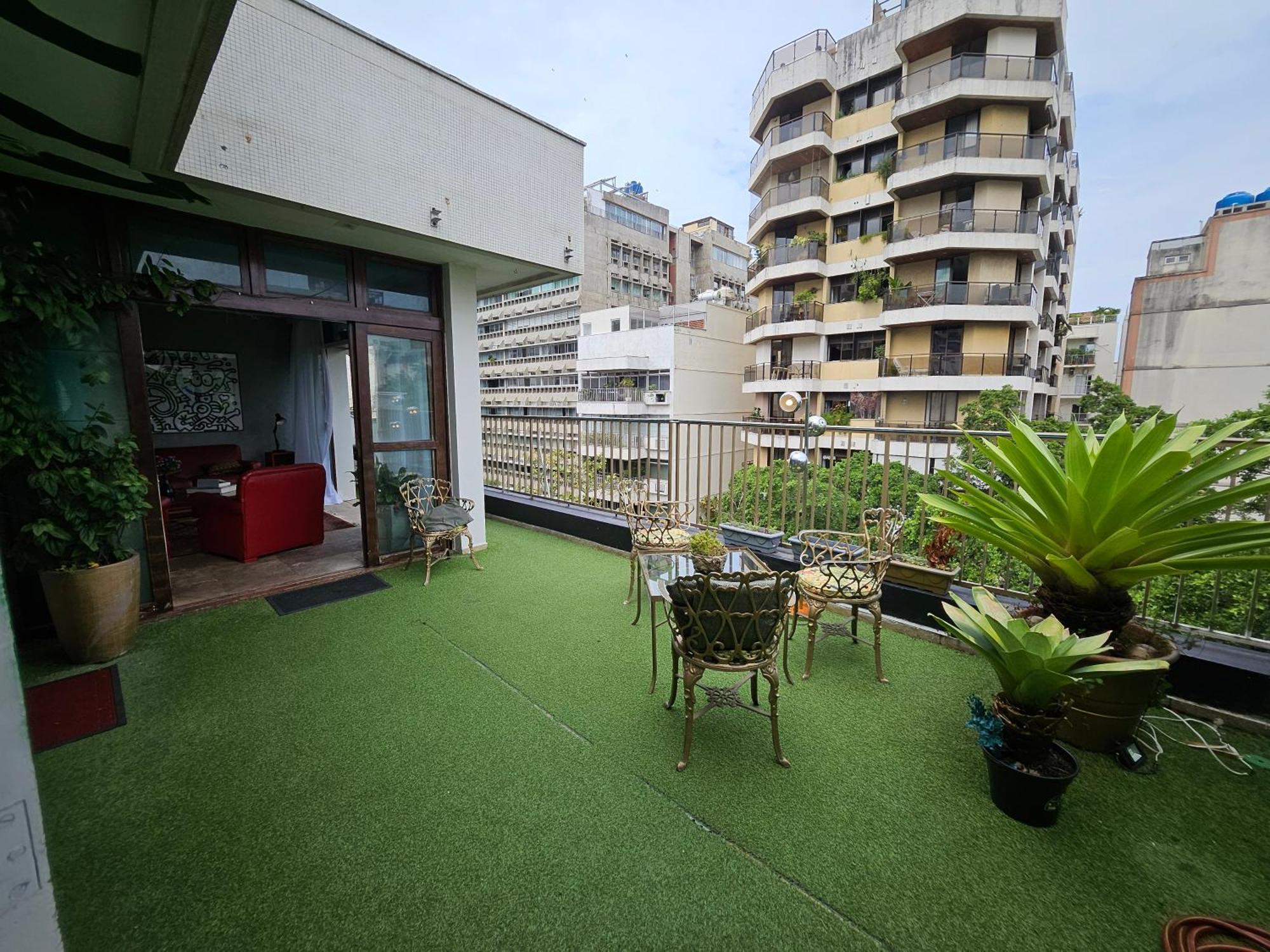 Charmosa Cobertura Em Ipanema Na Quadra Da Praia De Quarto, Sala, Terraco E Sauna Rio de Janeiro Eksteriør billede